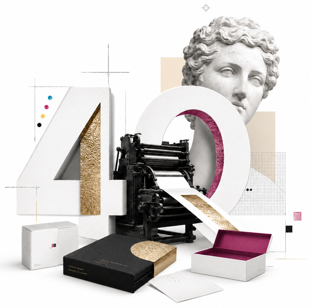 Four decades of luxury printing & packaging